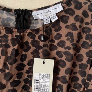 Never Fully Dressed, “Leopard Lucia Sheer Dress”, UK 22/US 18